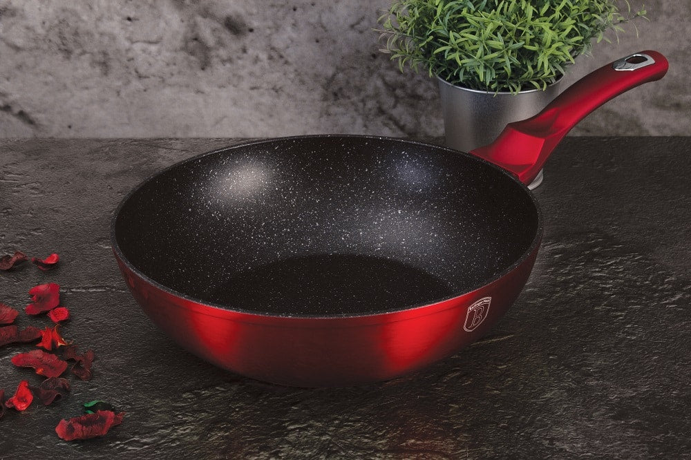 Berlinger Haus BH/1267N Metallic Burgundy Line Wok 28 cm Berlinger Haus BH/1267N Metallic Burgundy Line Wok 28 cm